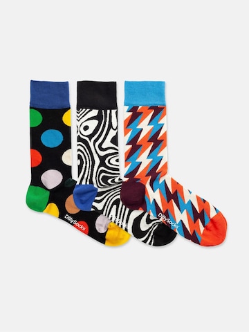 DillySocks Socks 'On A Short Trip' in Mixed colours