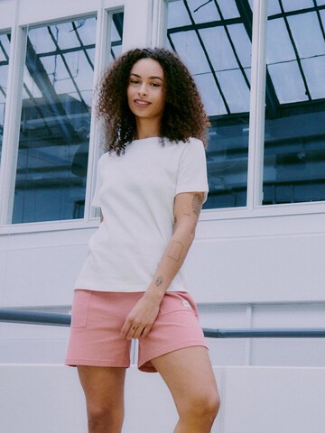 Oxmo T-Shirt 'OXPim' in Weiß