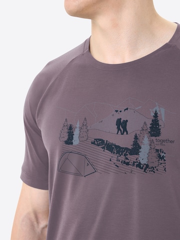 VAUDE Funktionsshirt 'Gleann II' in Lila
