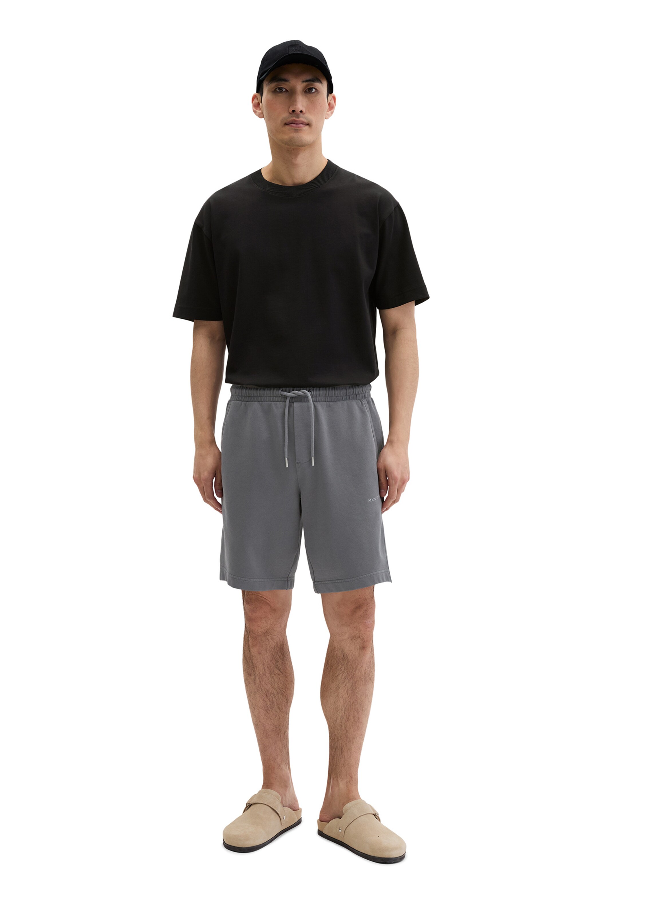 Marc O'Polo Regular Broek in Grijs