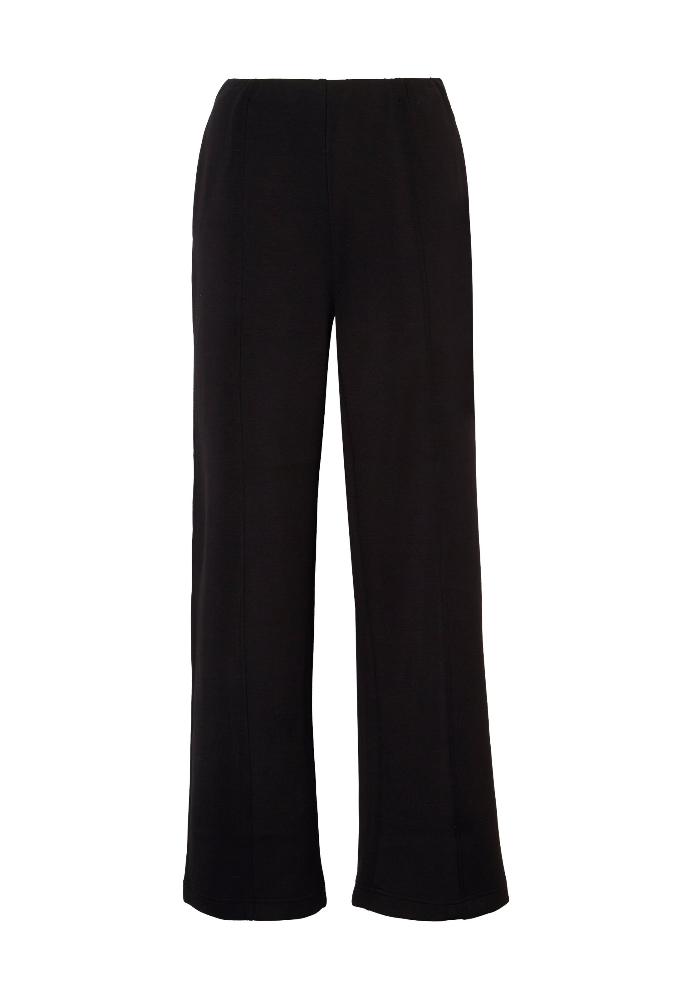 Loosefit Pantaloni 'OBJANDREA' di OBJECT in nero: frontale