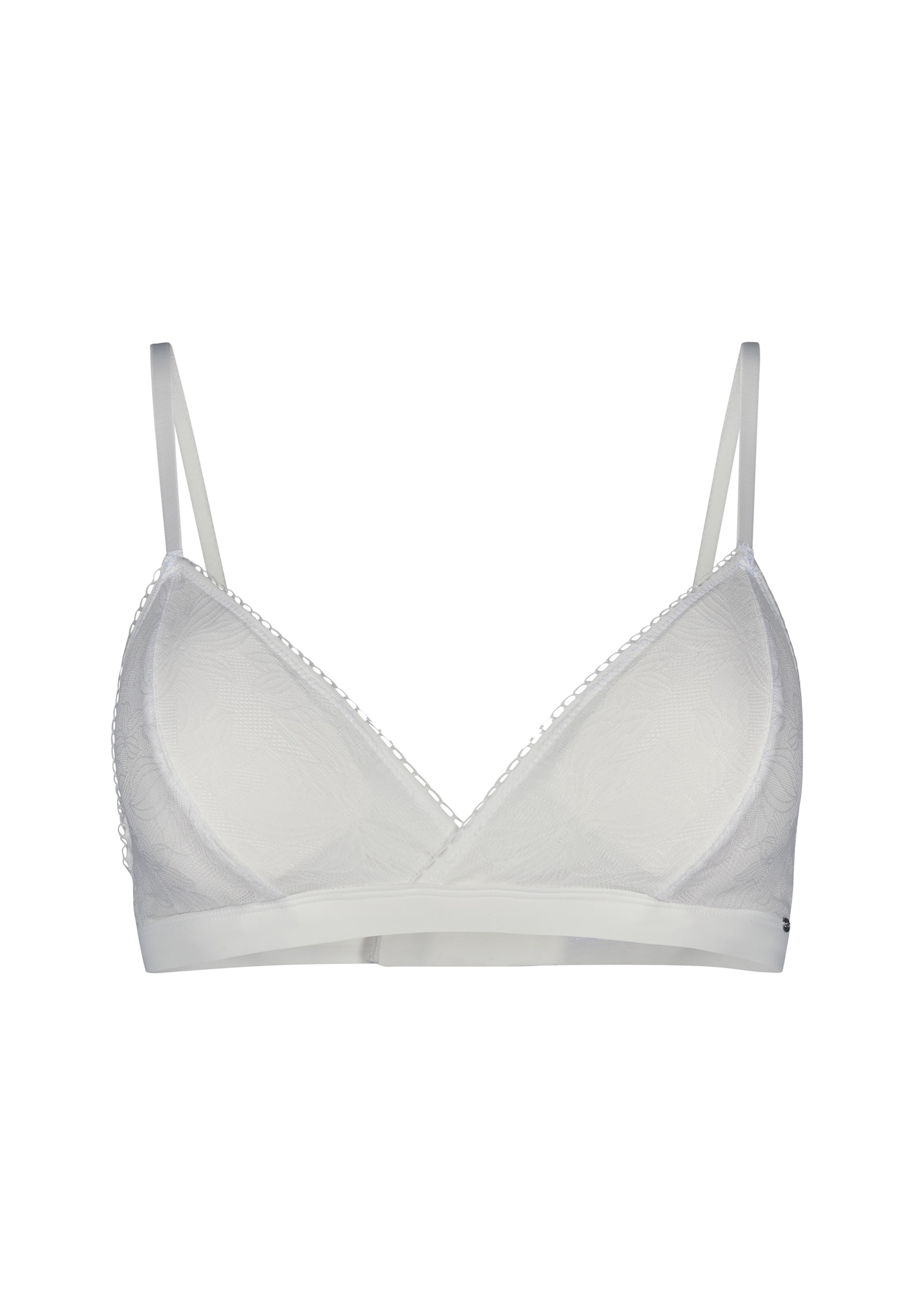 Skiny Trojúhelníková Podprsenka – bílá: přední strana