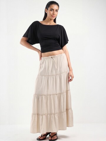 Busem Skirt in Beige