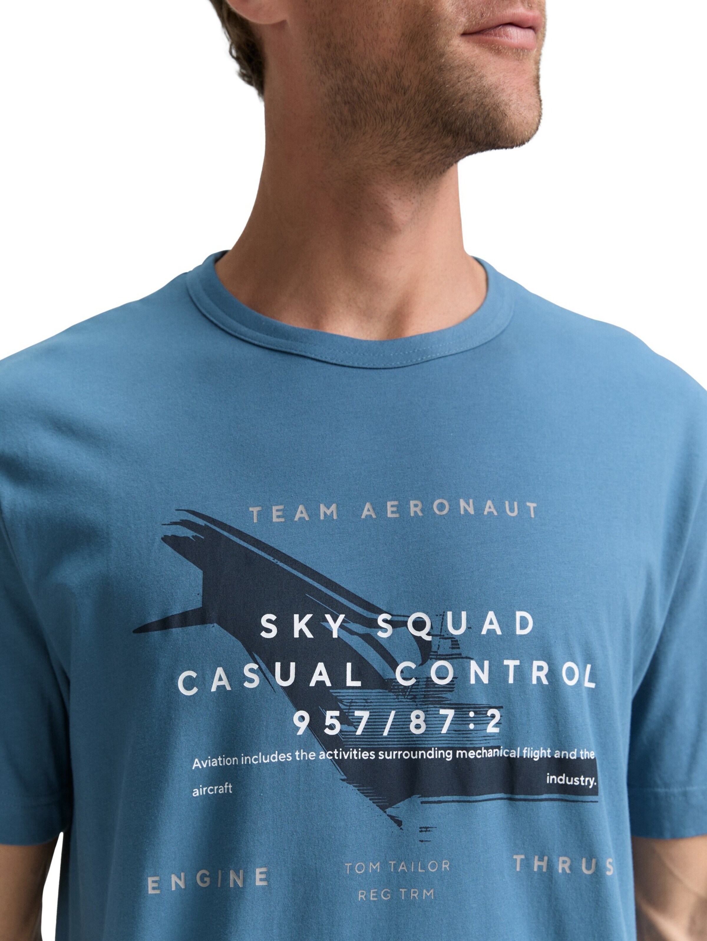 TOM TAILOR Shirt in Blue