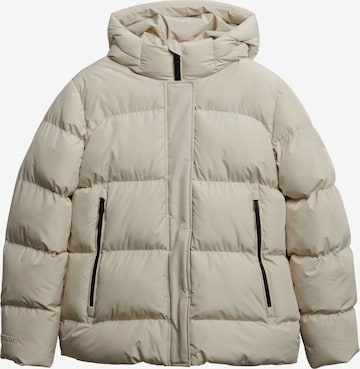 Superdry Winterjas in Beige: voorkant