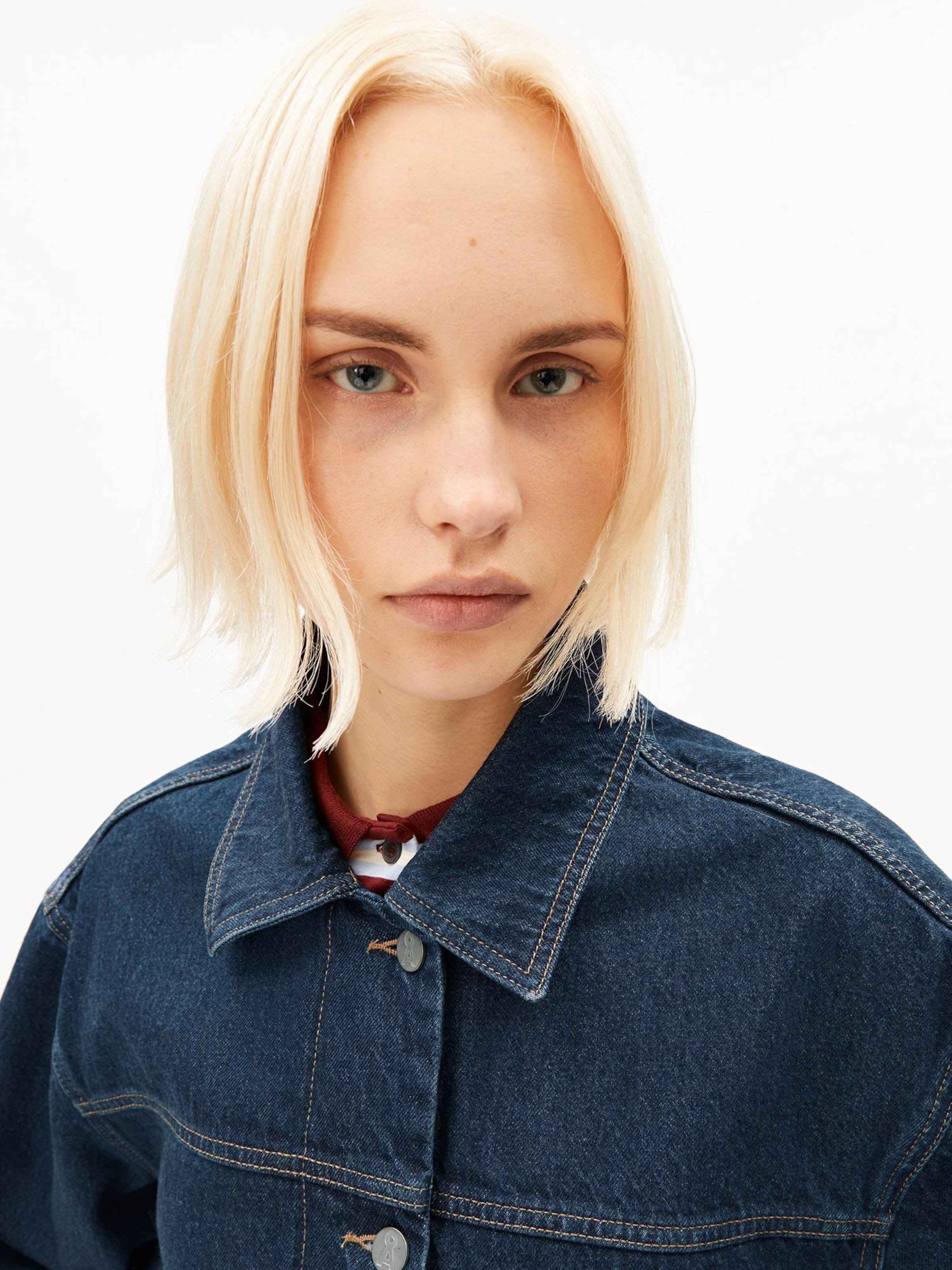 ARMEDANGELS Between-season jacket in Blue