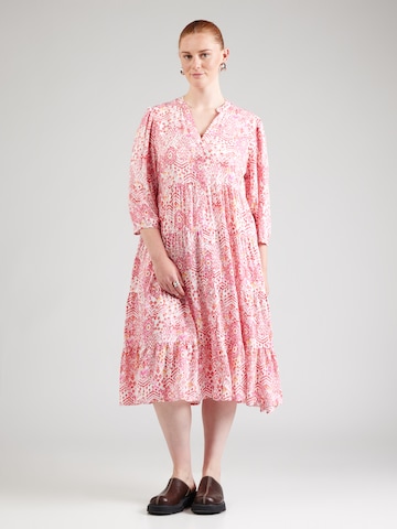 ONLY Carmakoma Kleid 'CARMILANA' in Weiß: Vorderseite