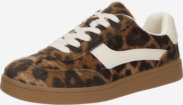 Bianco Matalavartiset tennarit 'Berlin' värissä ruskea: etupuoli