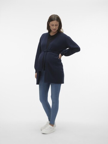 MAMALICIOUS Strickjacke 'Annie' in Blau