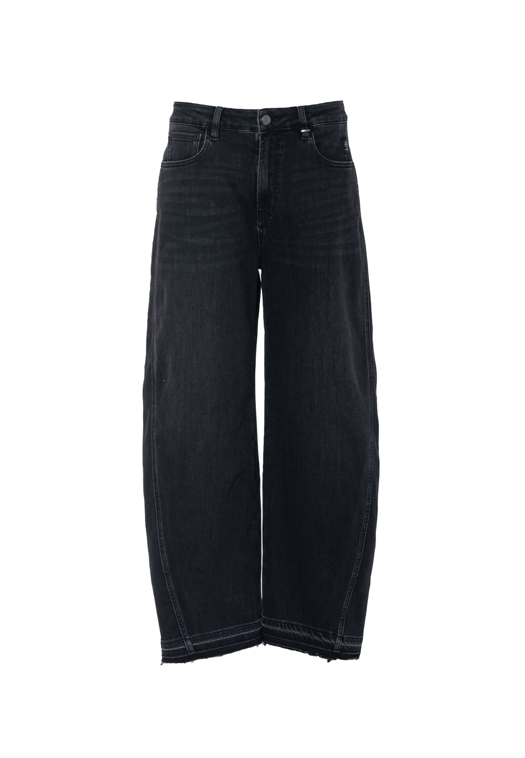 Elias Rumelis Wide Leg Jeans 'Noralie' in Schwarz: Vorderseite