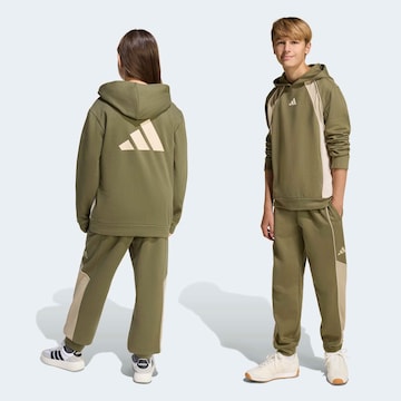 ADIDAS SPORTSWEAR Loose fit Workout Pants in Green