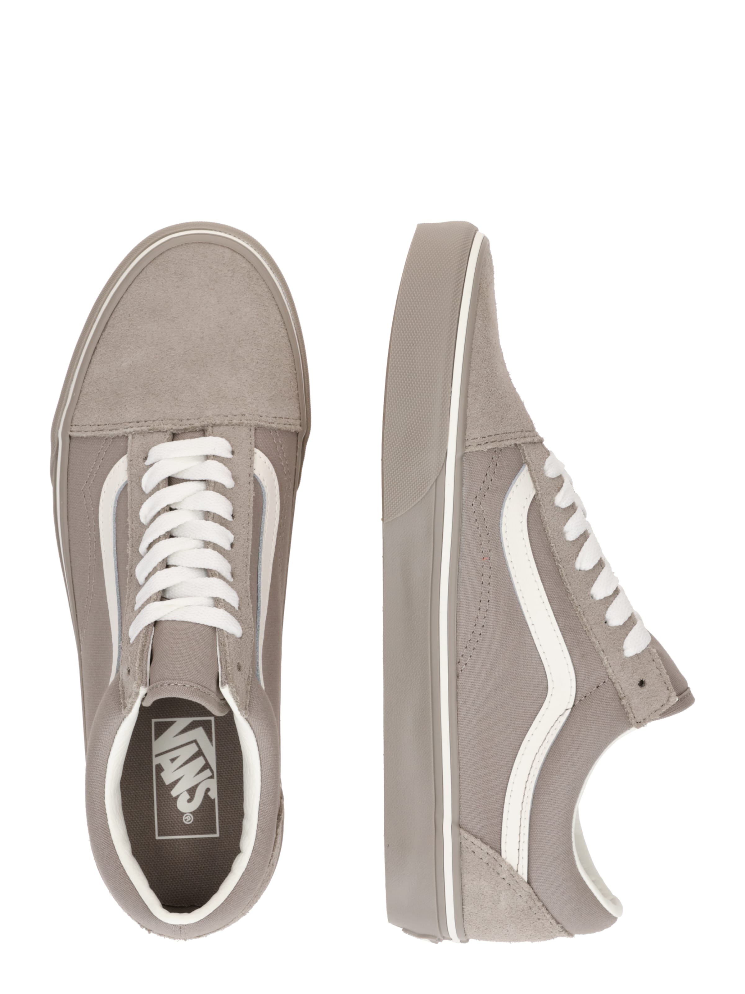 Sneaker low 'OLD SKOOL POP' de la VANS pe gri