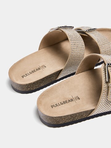 Pull&Bear Pantolette i beige