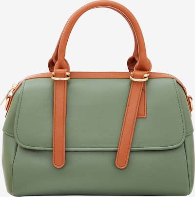 Usha Bolso de mano en verde / naranja oscuro, Vista del producto