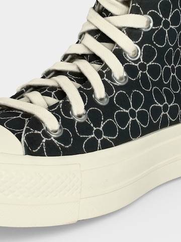 melns CONVERSE Augstie brīvā laika apavi 'CHUCK TAYLOR ALL STAR LIFT'