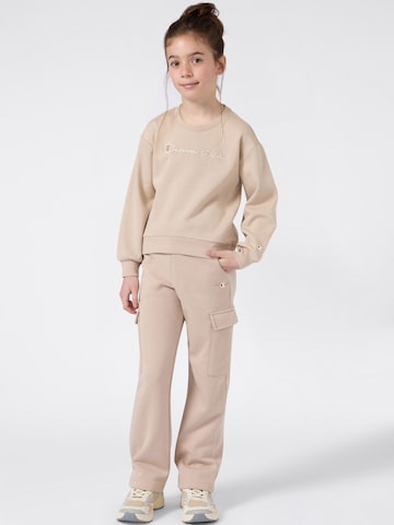 Bluză de molton de la Champion Authentic Athletic Apparel pe maro
