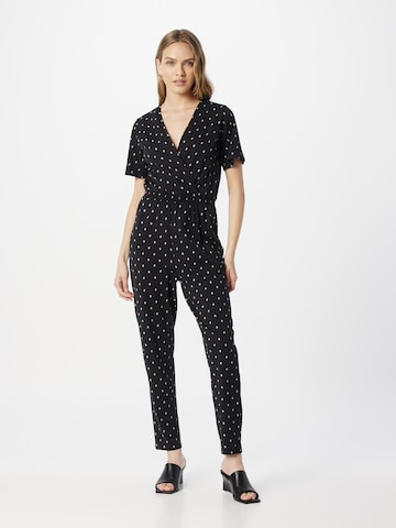 People Tree Jumpsuit 'Leaf' in Schwarz: predná strana