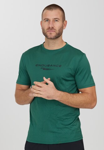 ENDURANCE Performance Shirt 'Dipat' in Green: front