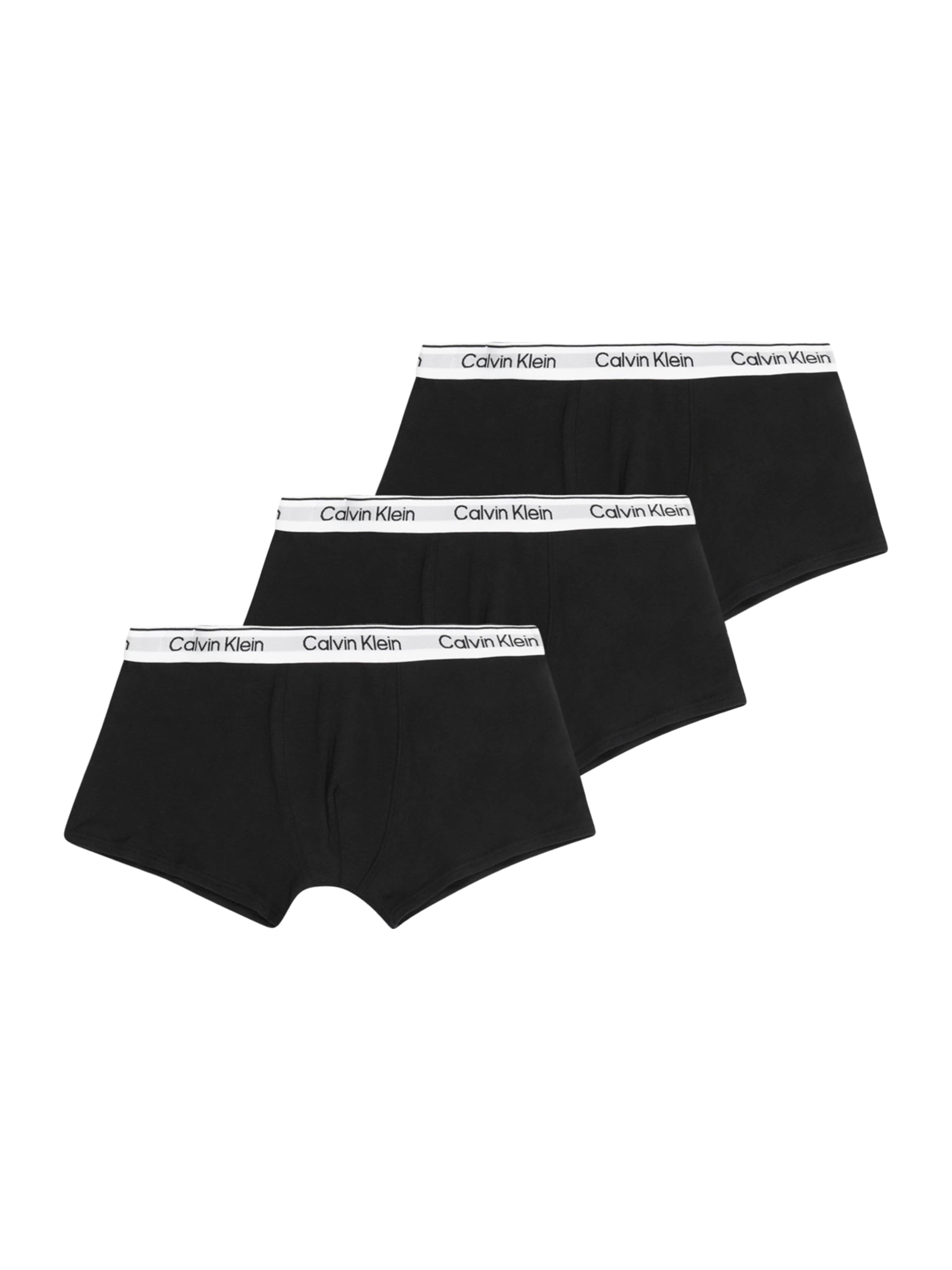 Calvin Klein Underwear - Calzoncillo boxer en negro: frente