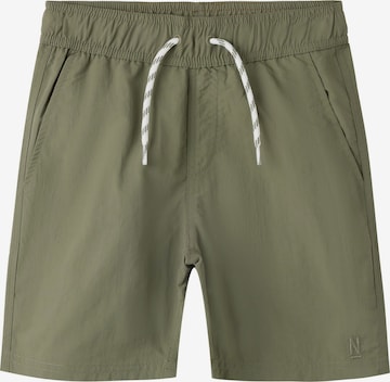 Shorts de bain NAME IT en vert : devant