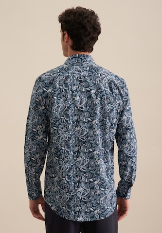 Coupe regular Chemise SEIDENSTICKER en bleu
