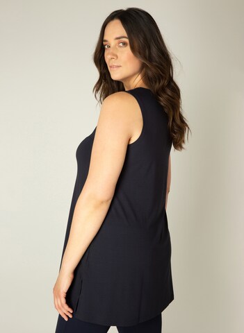 BASE LEVEL CURVY Top 'Abbigail' in Blue