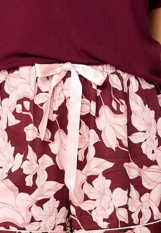 LingaDore Pyjama in Rot