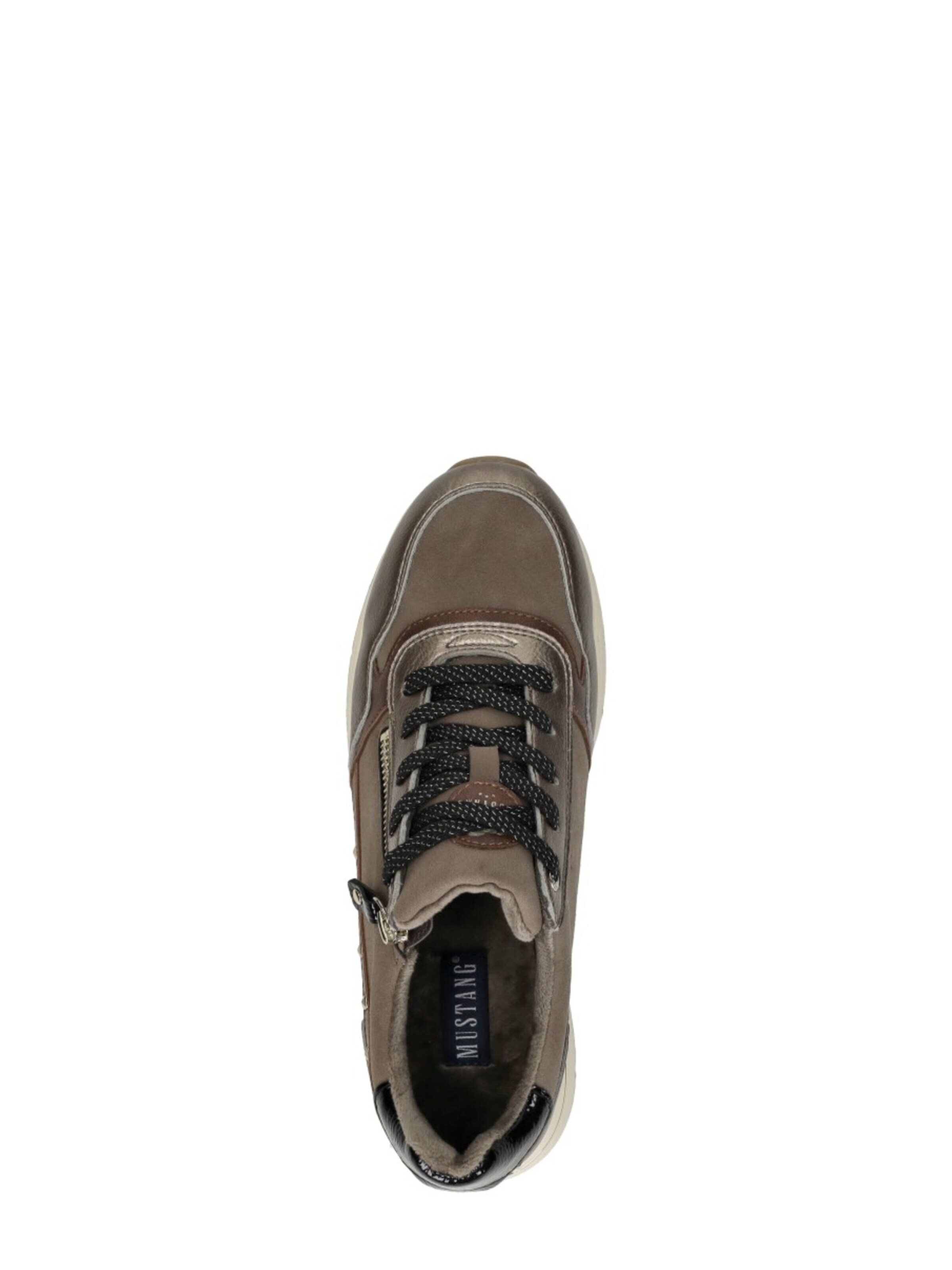 Baskets basses 'Sneakers Laag' MUSTANG en gris