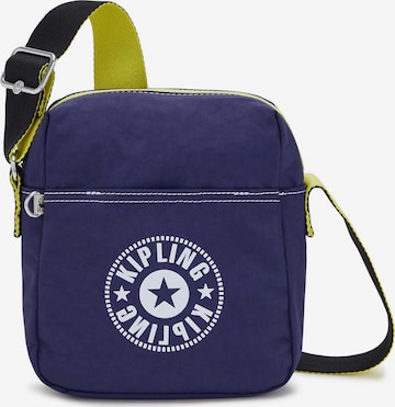 KIPLING Чанта за през рамо тип преметка 'CHAZ' в синьо: отпред