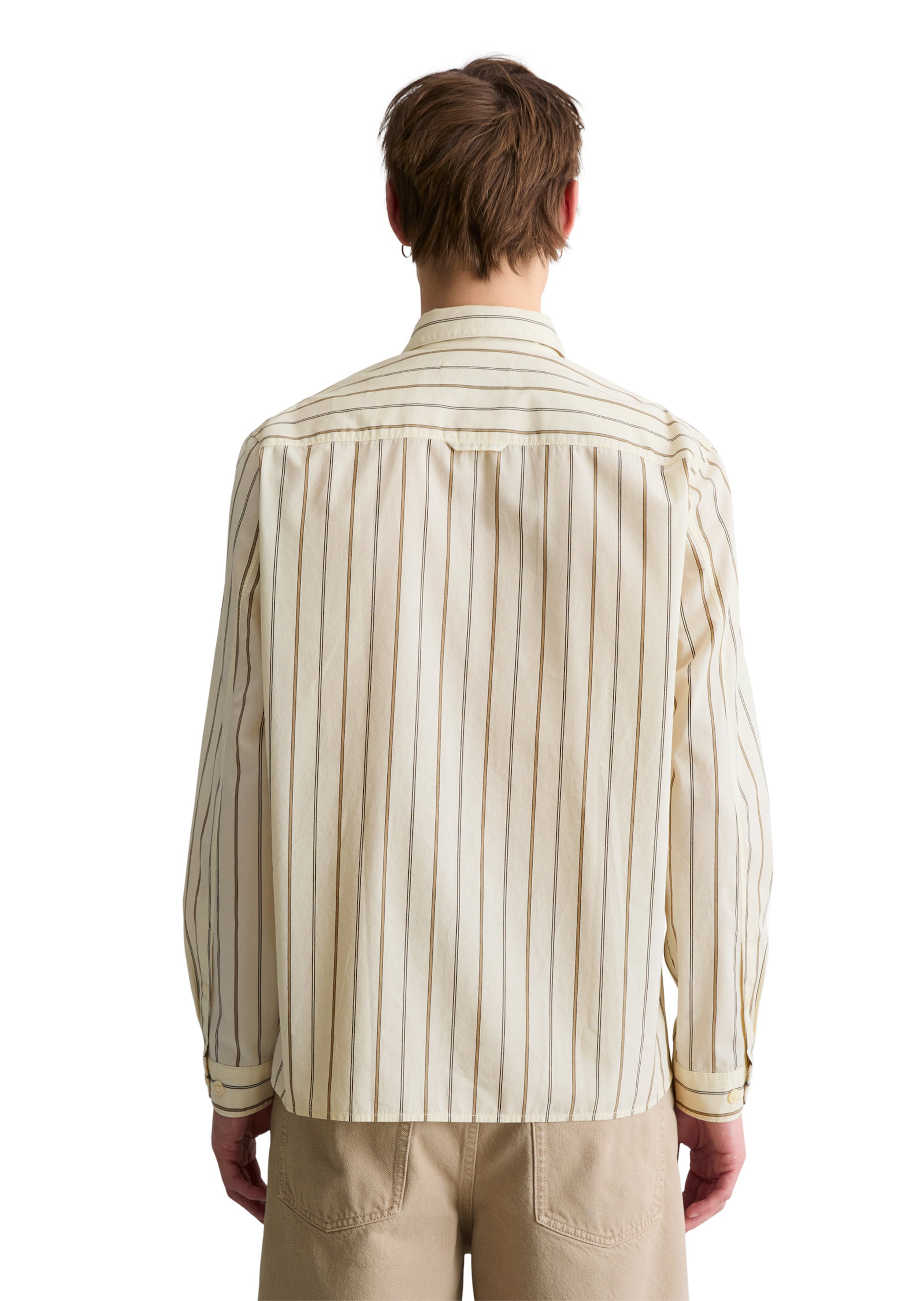 Coupe regular Chemise Marc O'Polo DENIM en beige