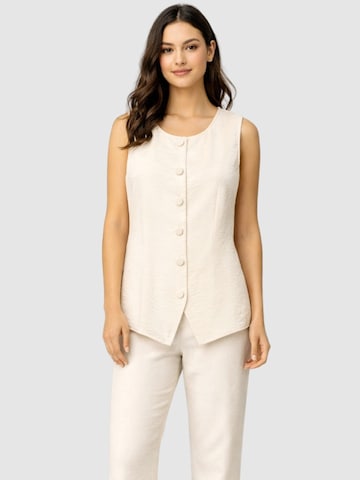 VERO MODA - Chaleco 'VMGIACCA' en blanco