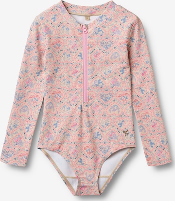 WHEAT Badpak 'Margot' in Roze: voorkant