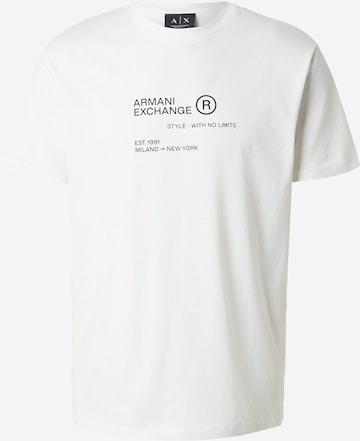 ARMANI EXCHANGE Bluser & t-shirts i hvid: forside