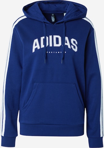 Sweat de sport ADIDAS SPORTSWEAR en bleu : devant