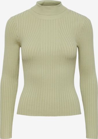 PIECES Sweater 'Crista' in Green: front