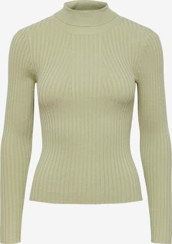 Pullover 'Crista' di PIECES in verde: frontale