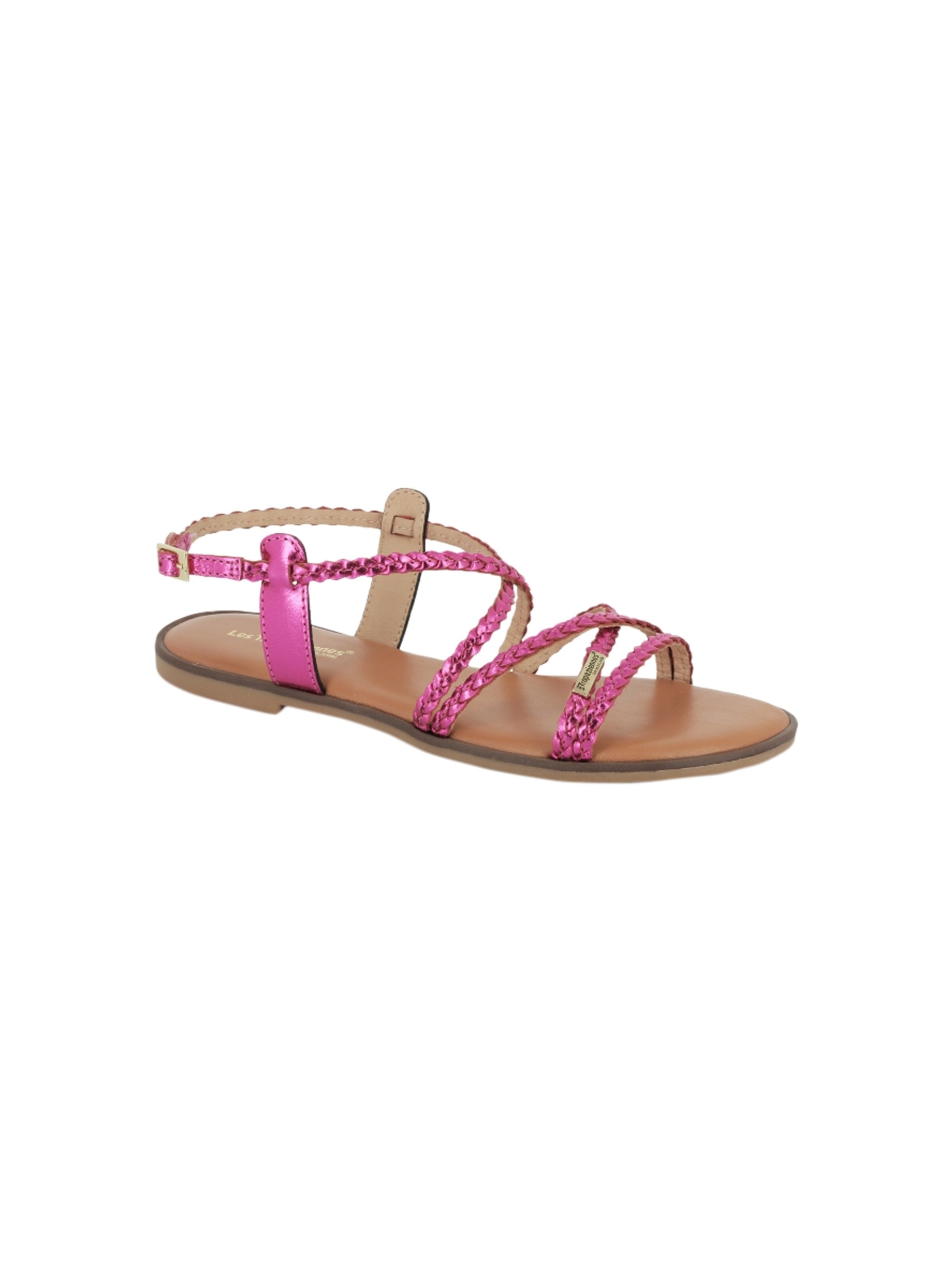 Sandales Les Tropéziennes en rose : devant
