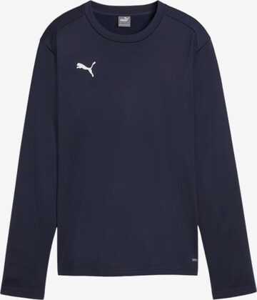 PUMA Athletic Sweatshirt in Blue: front