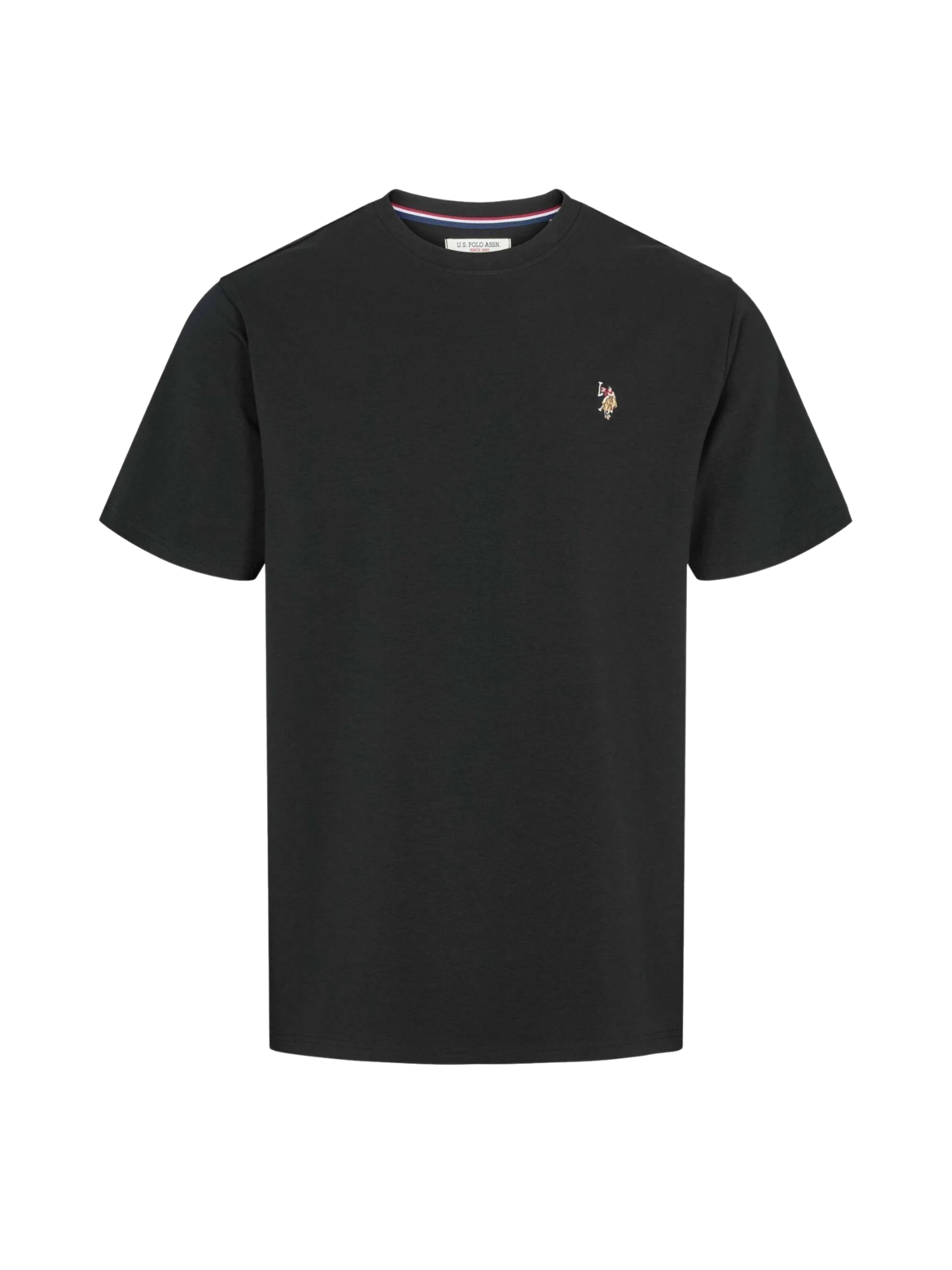 U.S. POLO ASSN. T-shirt ' Nord ' in Schwarz: Vorderseite