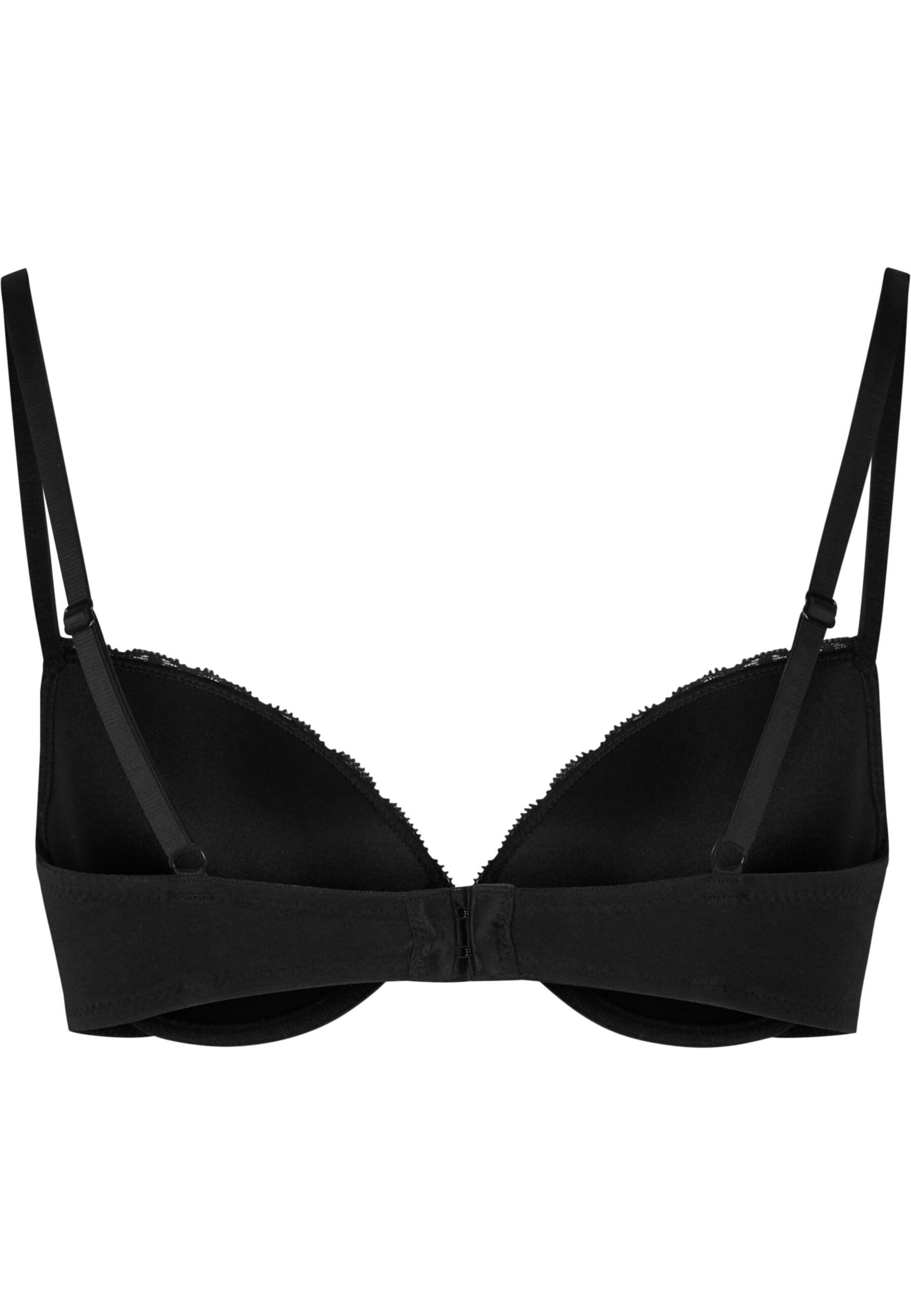 Urban Classics Бюстгальтер под футболку Бюстгальтер в Черный