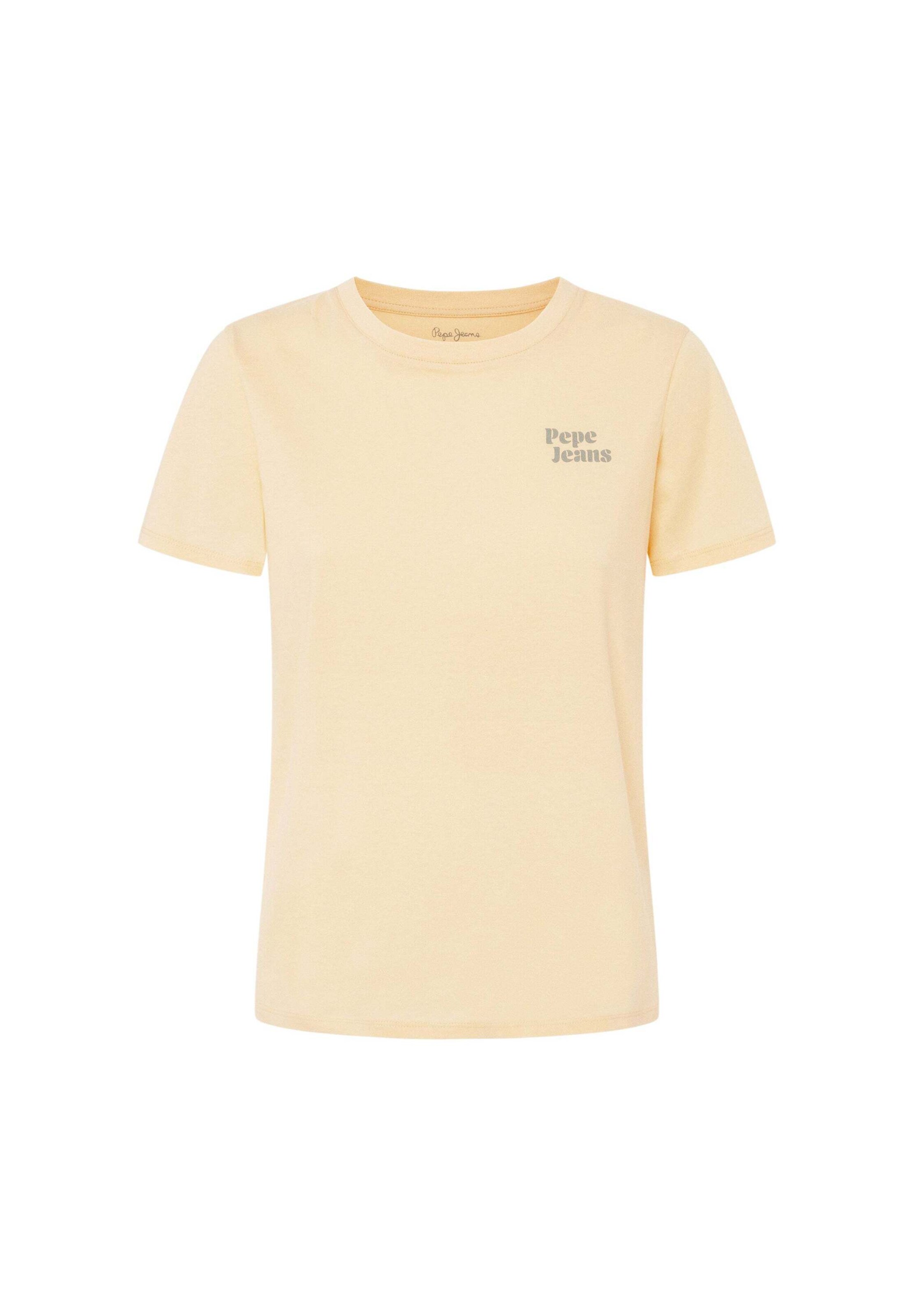 Pepe Jeans Shirt 'Effie' in Geel: voorkant