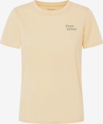 Pepe Jeans Shirt 'Effie' in Geel: voorkant