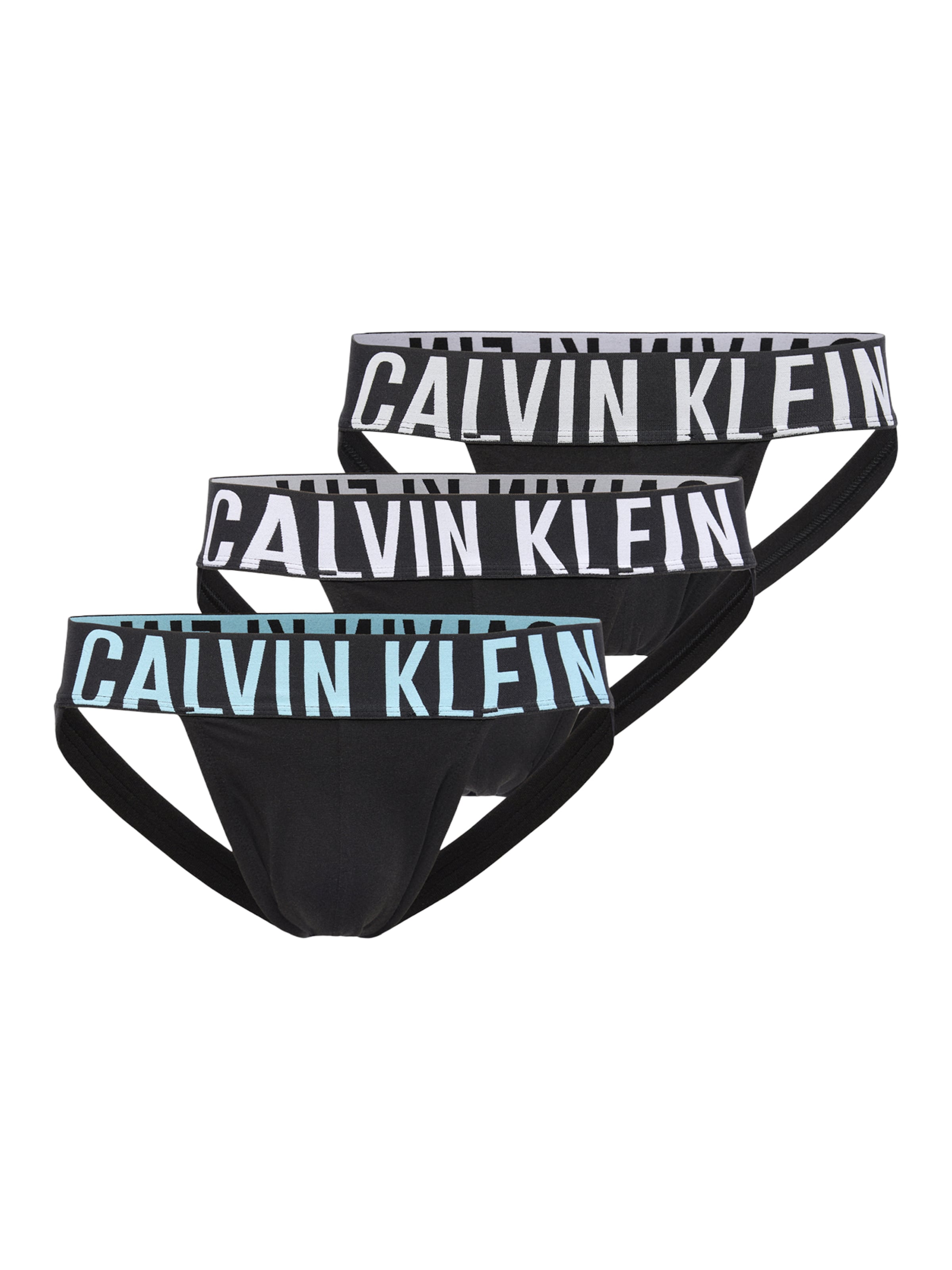 Calvin Klein Underwear Slip 'Intense Power' in Sky blue / Light grey / Black / White, Item view