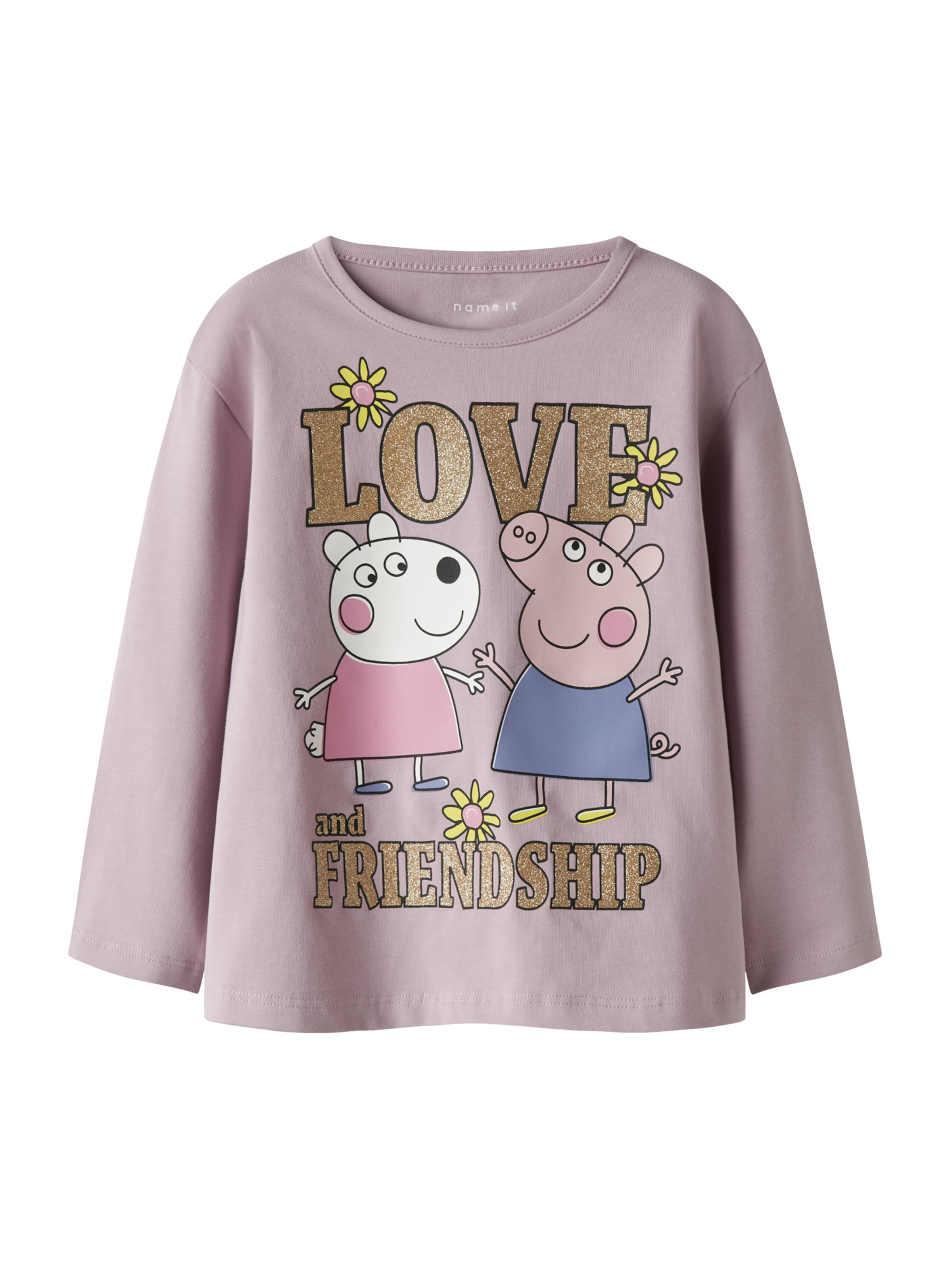 rozā NAME IT T-Krekls 'NMFDADA PEPPA': no priekšpuses