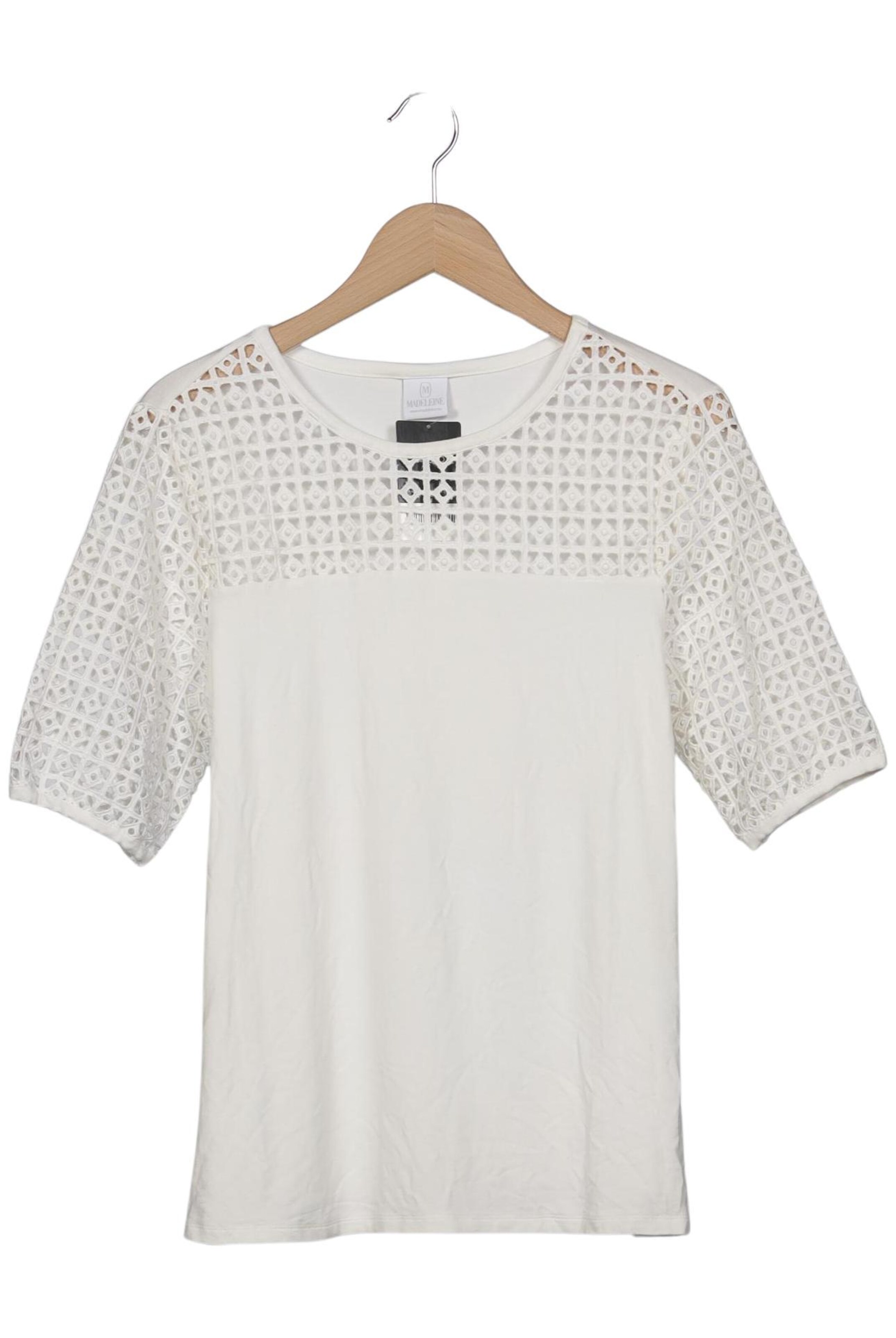 MADELEINE T-Shirt XXL in Weiß: Vorderseite