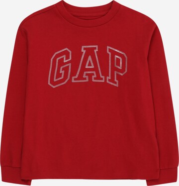 T-Shirt GAP en rouge : devant