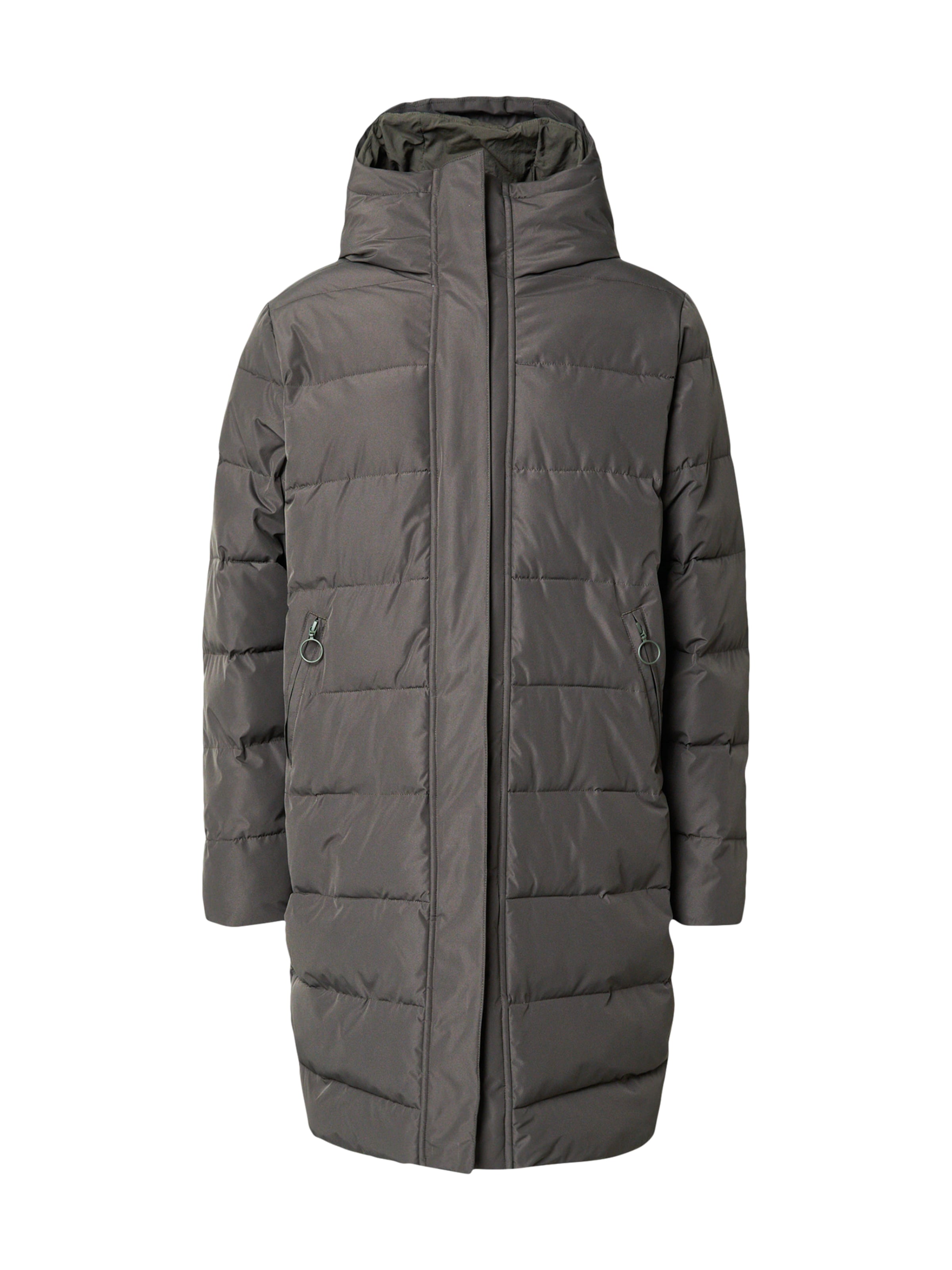 Embassy of Bricks and Logs Zimný kabát 'Kensington' - Sivá: predná strana