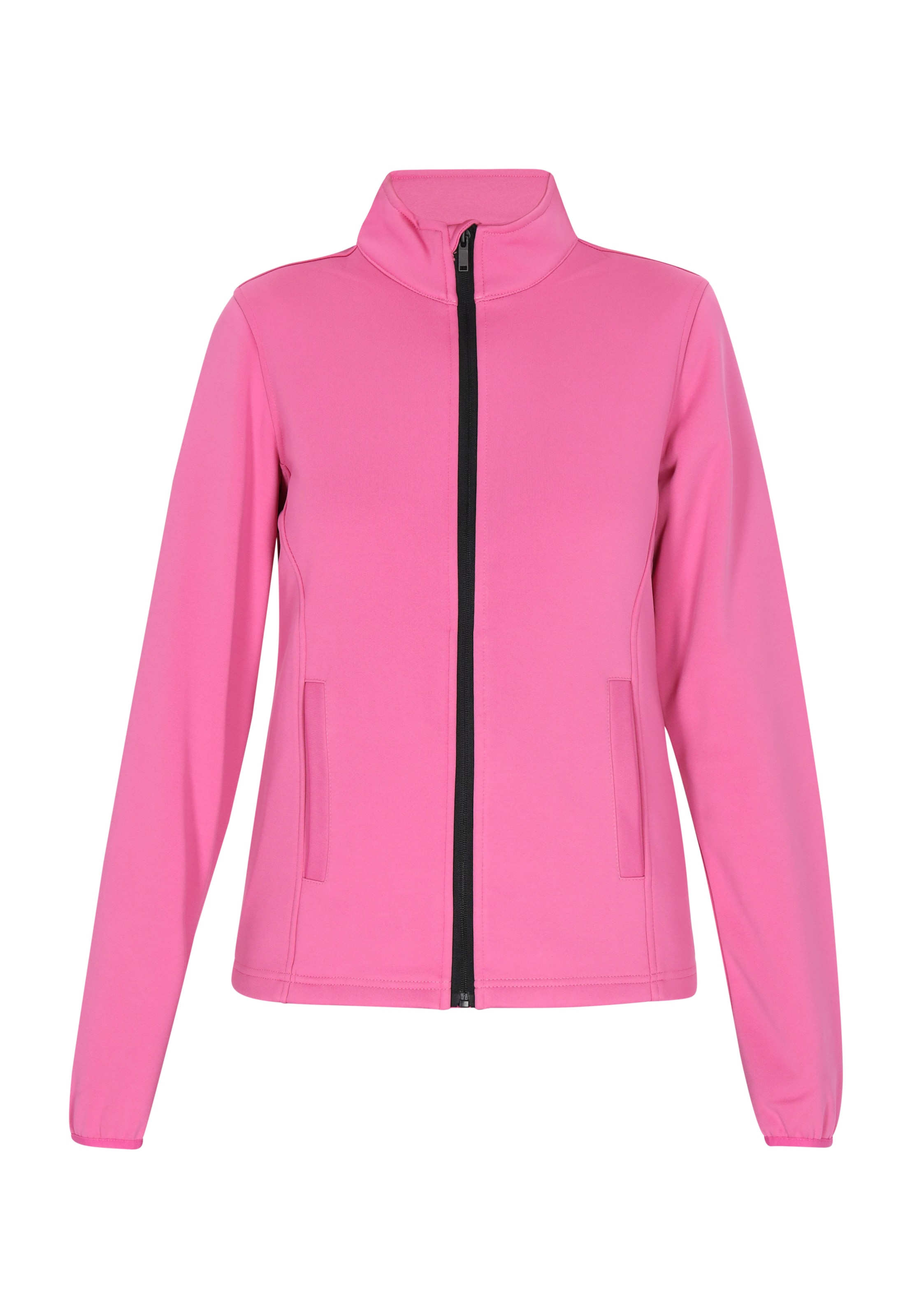 hoona Sweatvest in Roze: voorkant