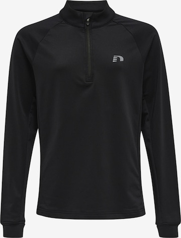 Sweat de sport Newline en noir : devant