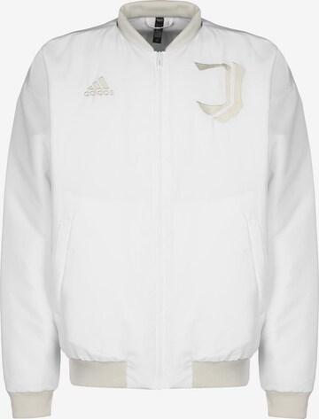 Giacca sportiva di ADIDAS SPORTSWEAR in bianco: frontale